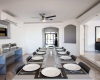 4 BR Trendy Waterfront Villa - Interior - Dining Room