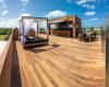 5 BR Bachelor Party Villa - Exterior - Rooftop Cabana