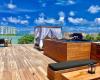 5 BR Bachelor Party Villa - Exterior - Rooftop Cabana + Hot Tub