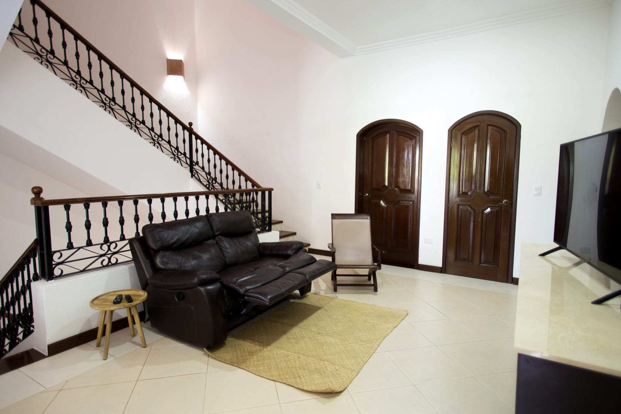 6 BR Mexican Mansion - Interior - Upstairs TV Area