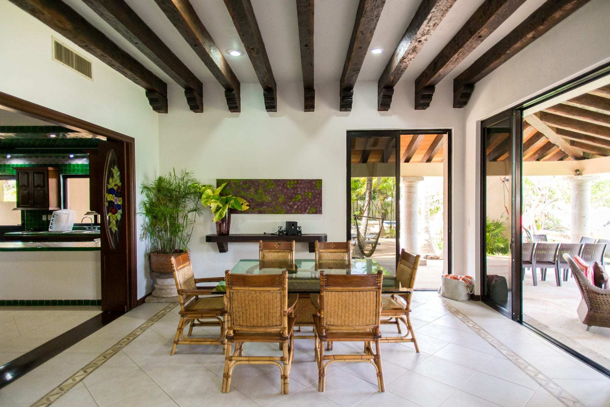 6 BR Mexican Mansion - Interior - Dining Room