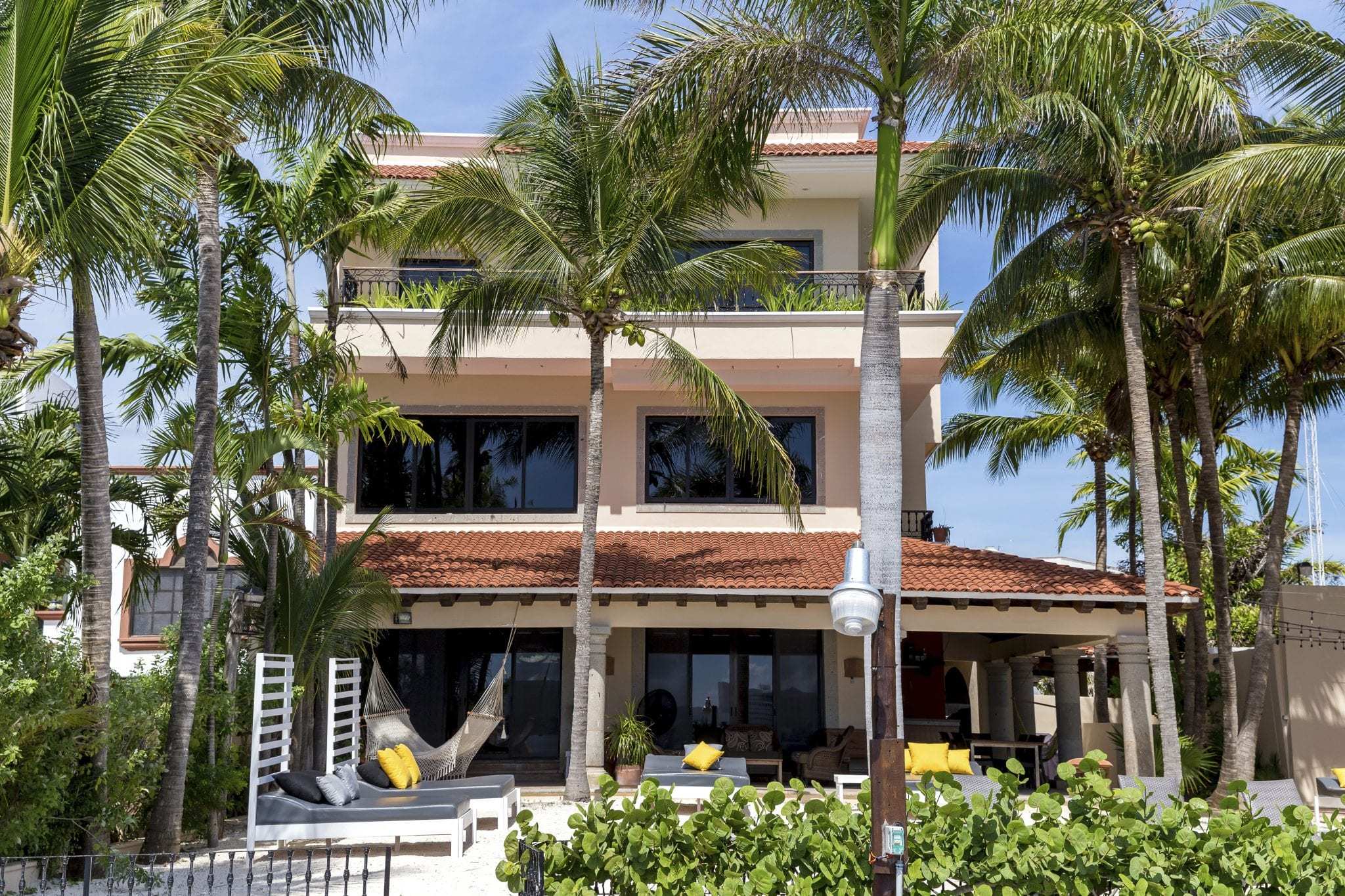 6 BR Mexican Mansion - Exterior - Backyard