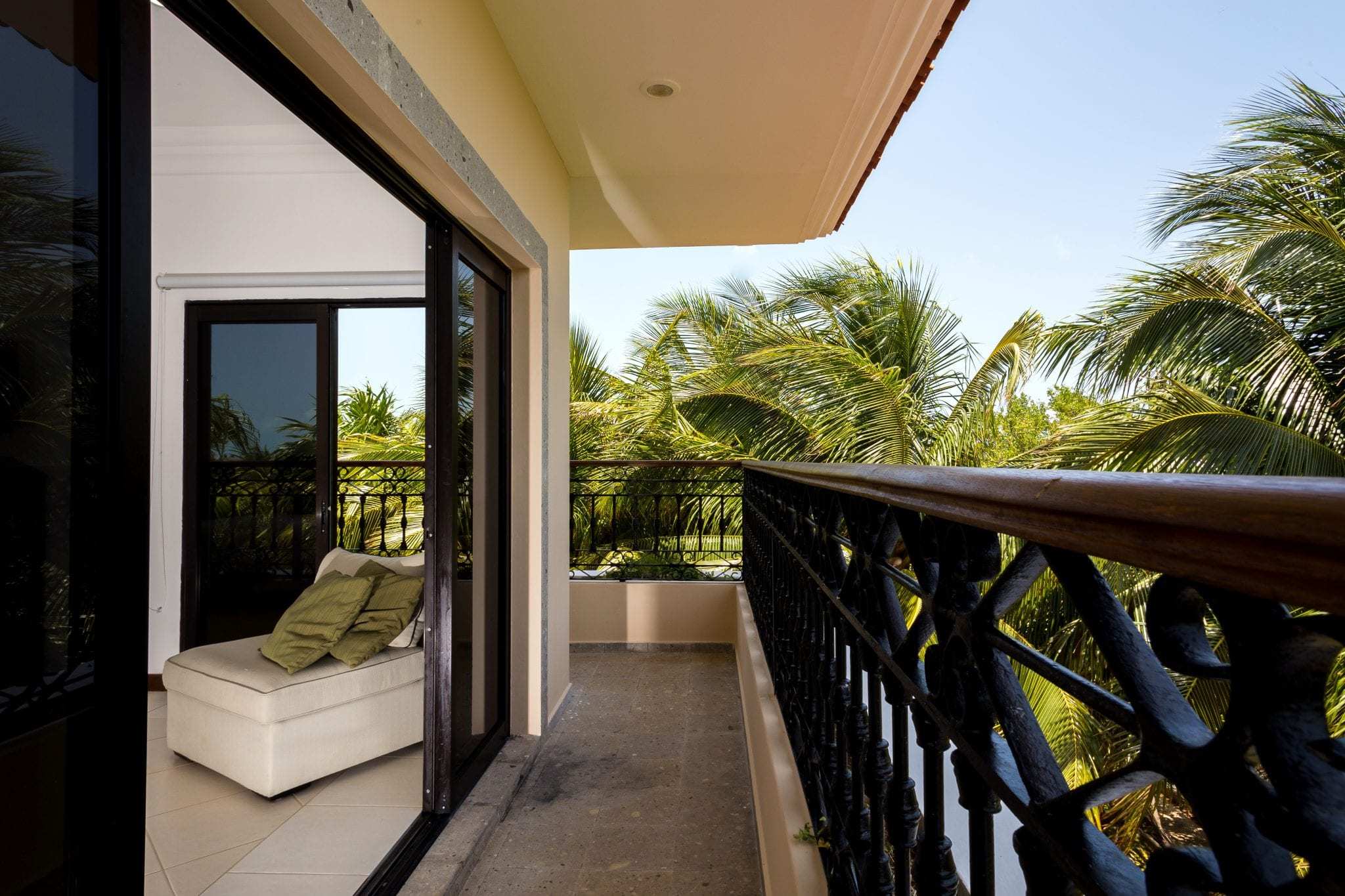 6 BR Mexican Mansion - Interior - Bedroom Balcony