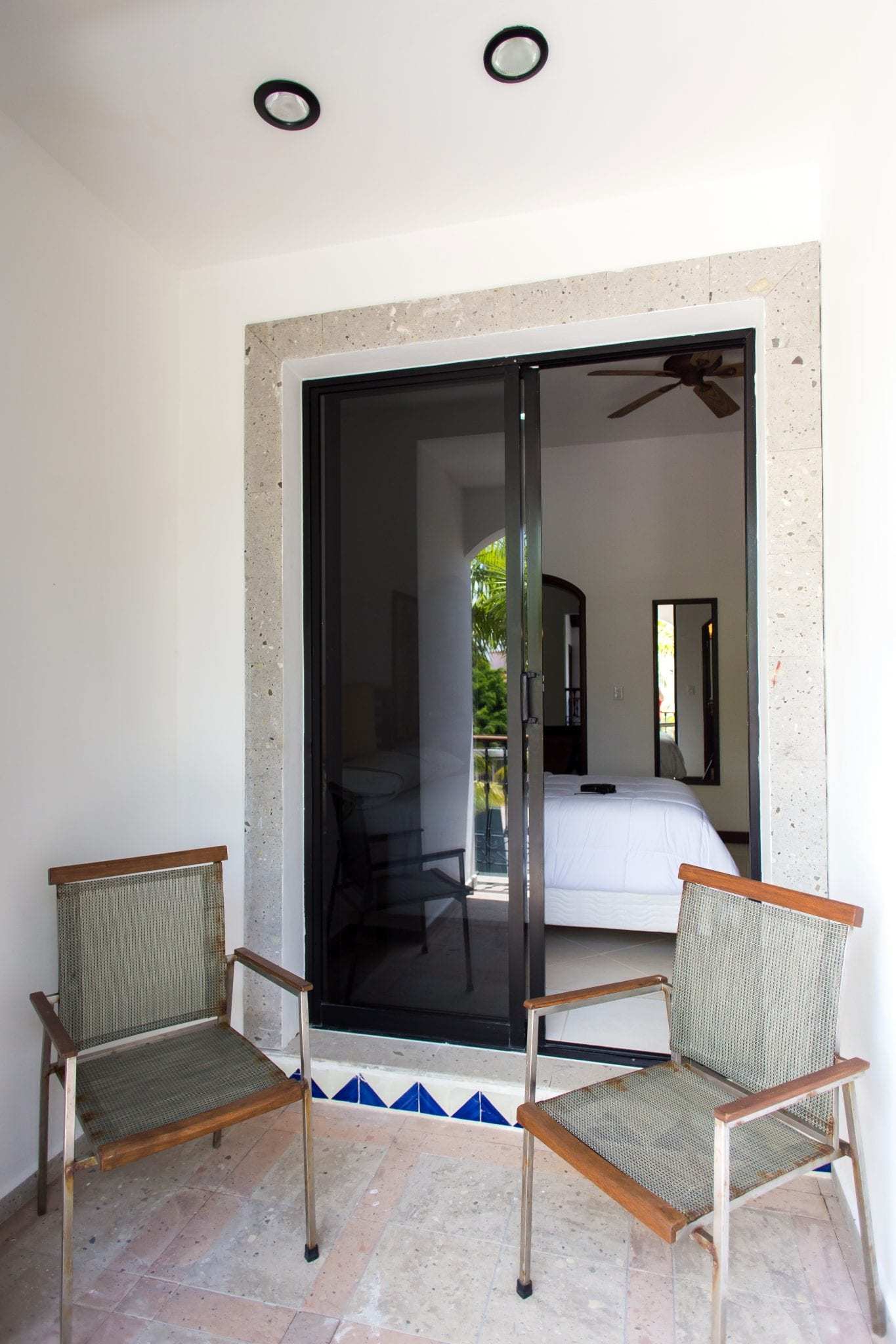 6 BR Mexican Mansion - Interior - Bedroom Balcony