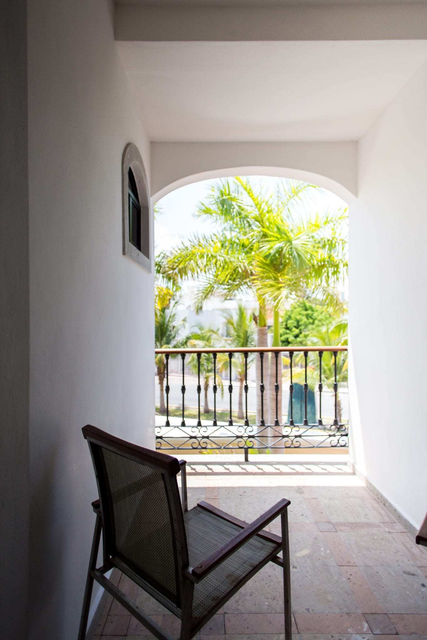 6 BR Mexican Mansion - Interior - Bedroom Balcony