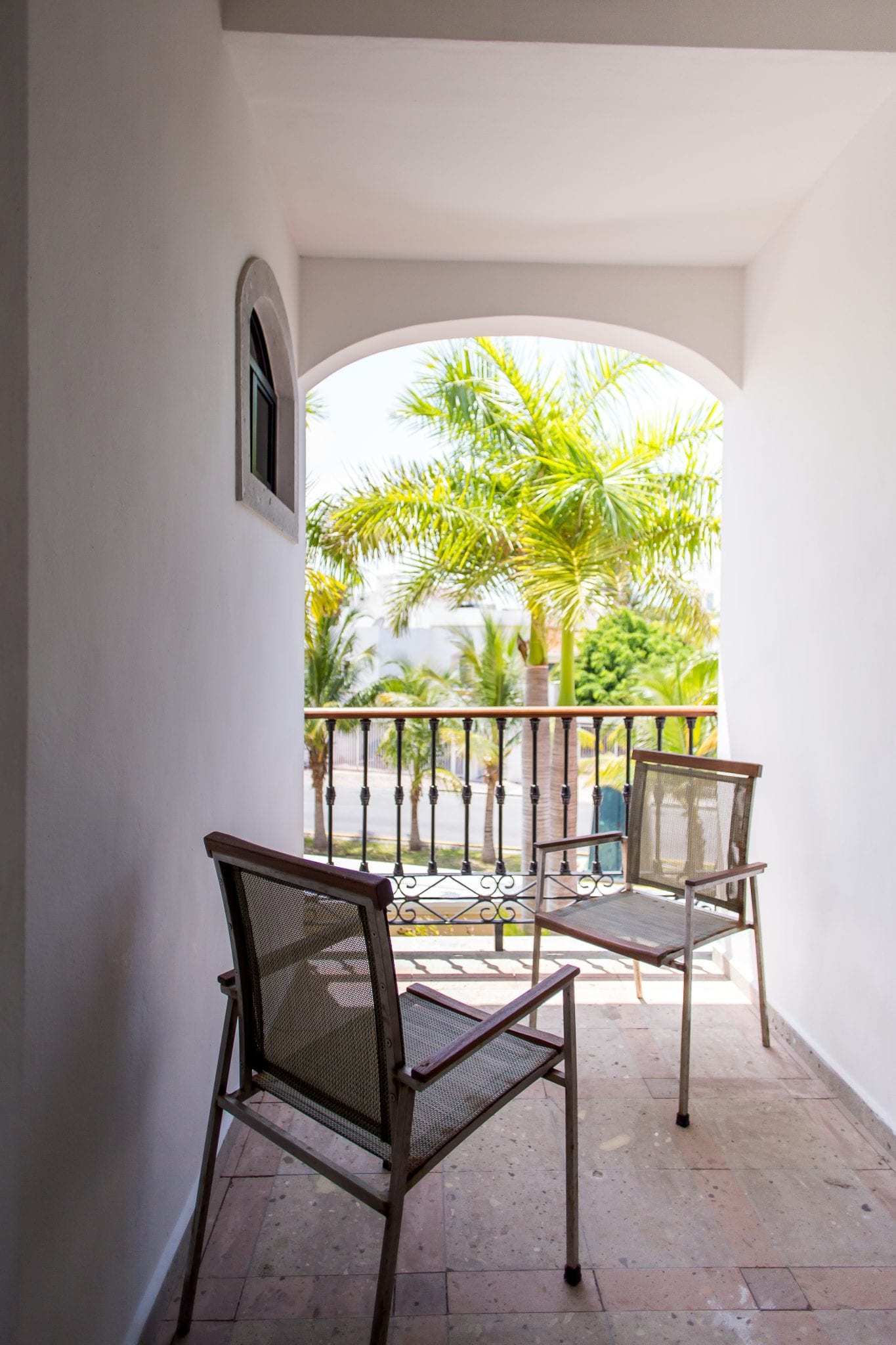 6 BR Mexican Mansion - Interior - Bedroom Balcony