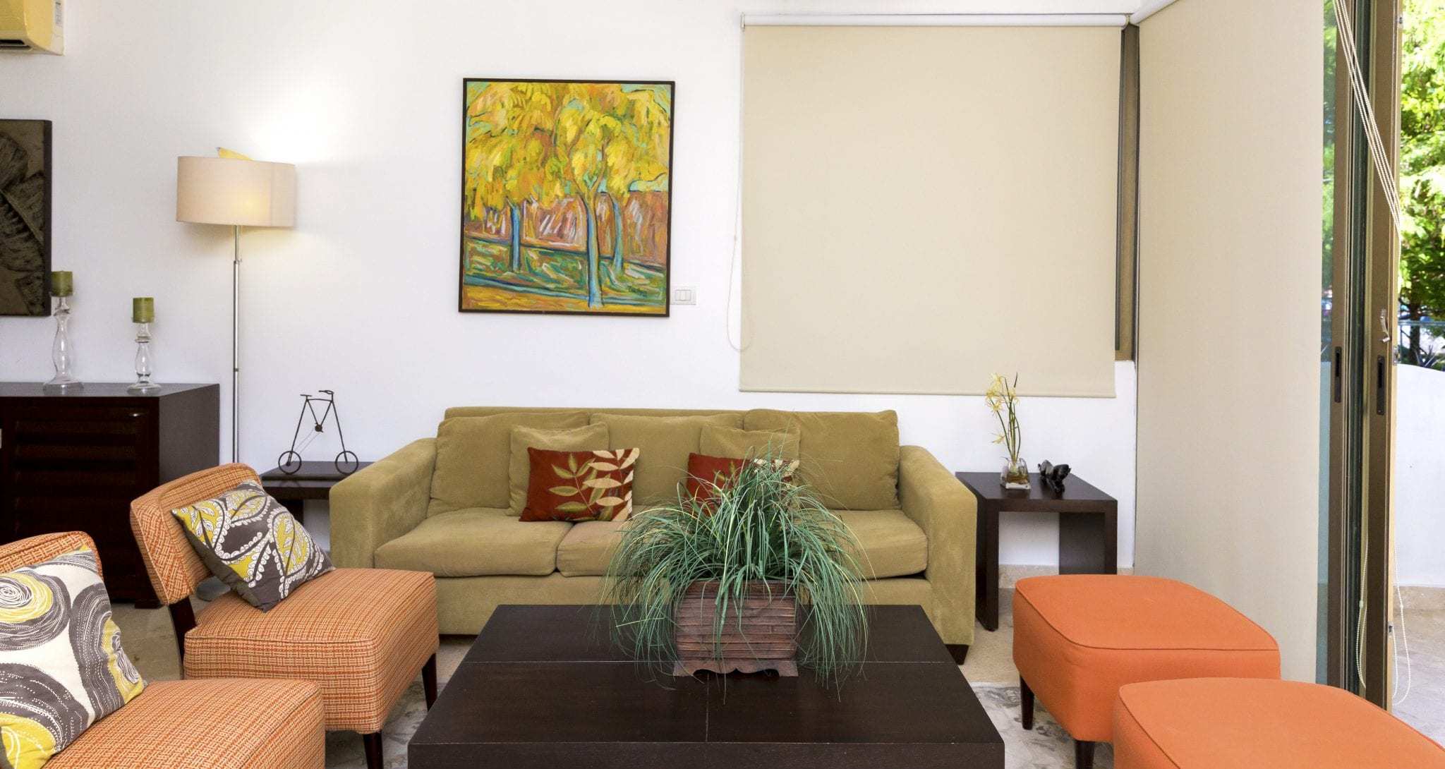 2 BR Haab Condo — H-103 - Interior - Living Room