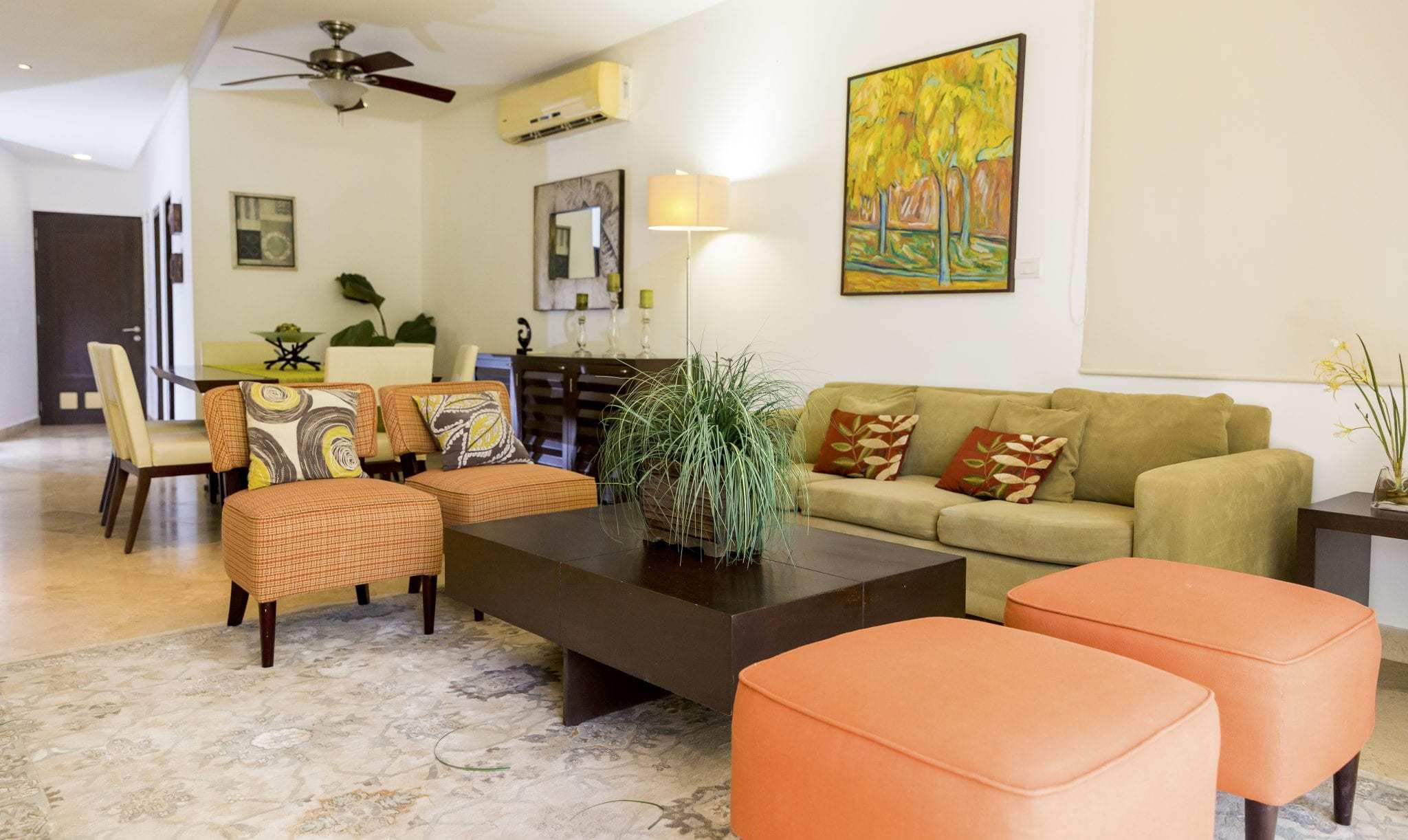2 BR Haab Condo — H-103 - Interior - Living Room