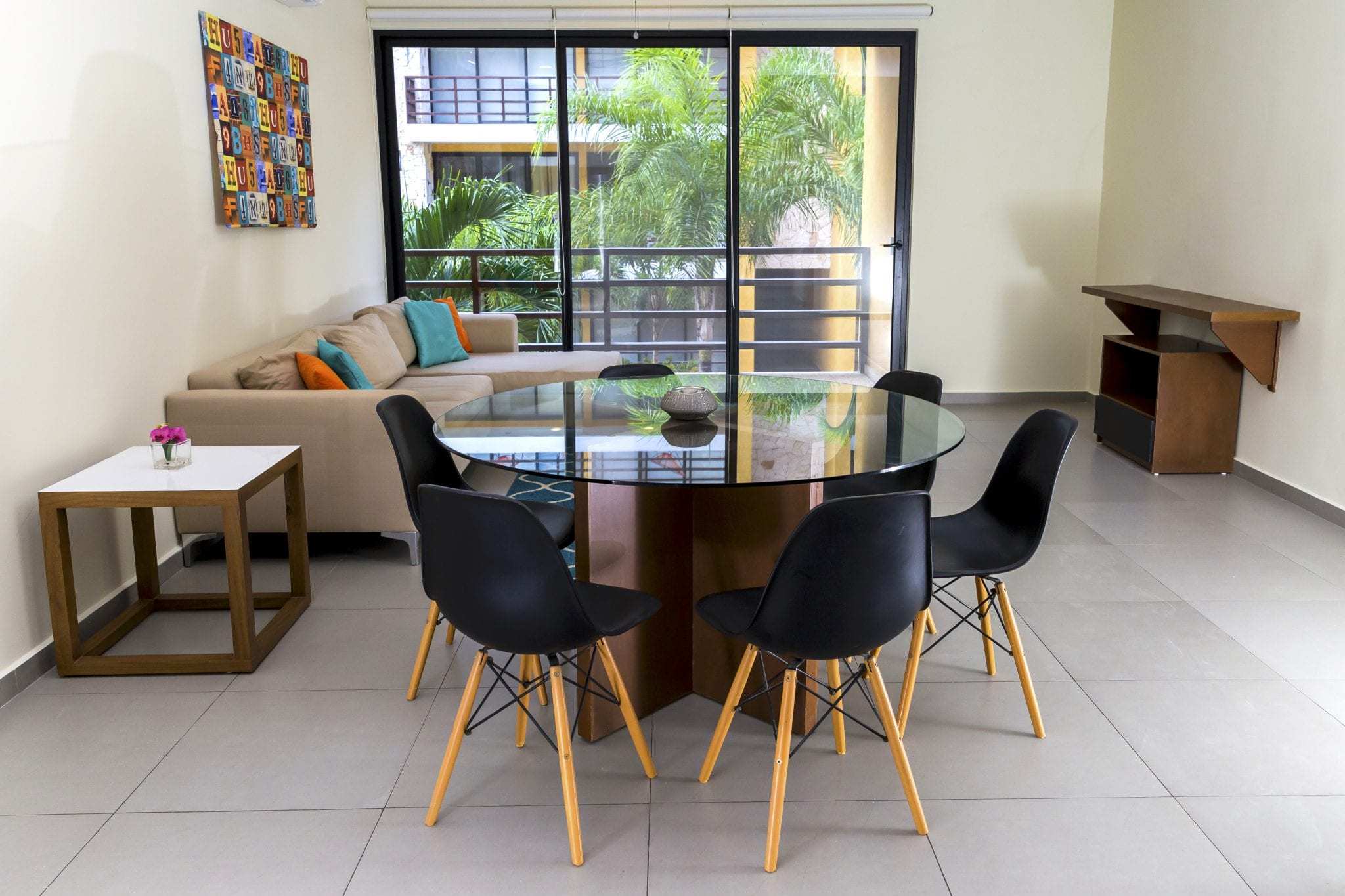 2 BR Lunada Condo — L-207 - Interior - Dining + Living