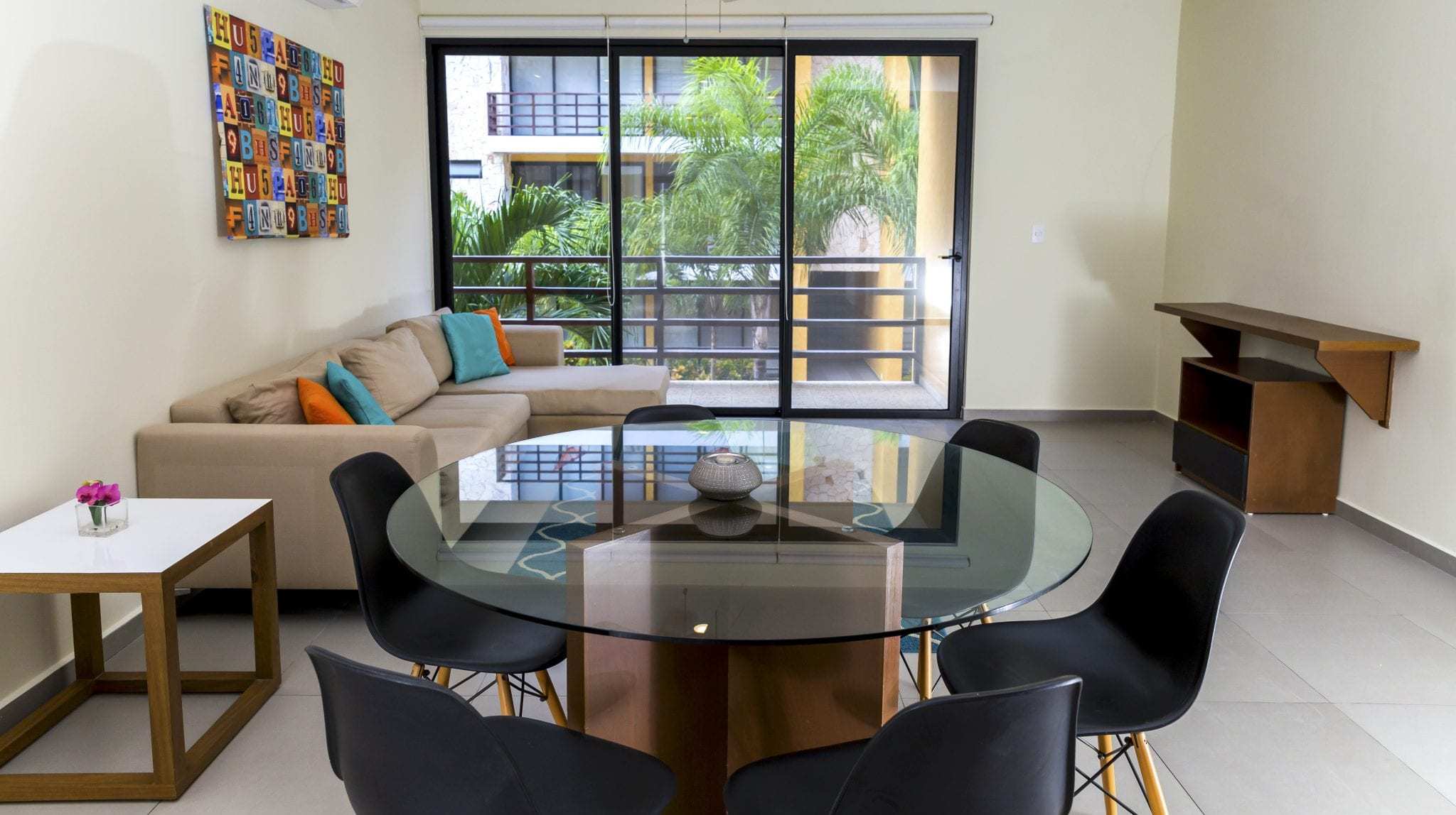 2 BR Lunada Condo — L-207 - Interior - Dining + Living