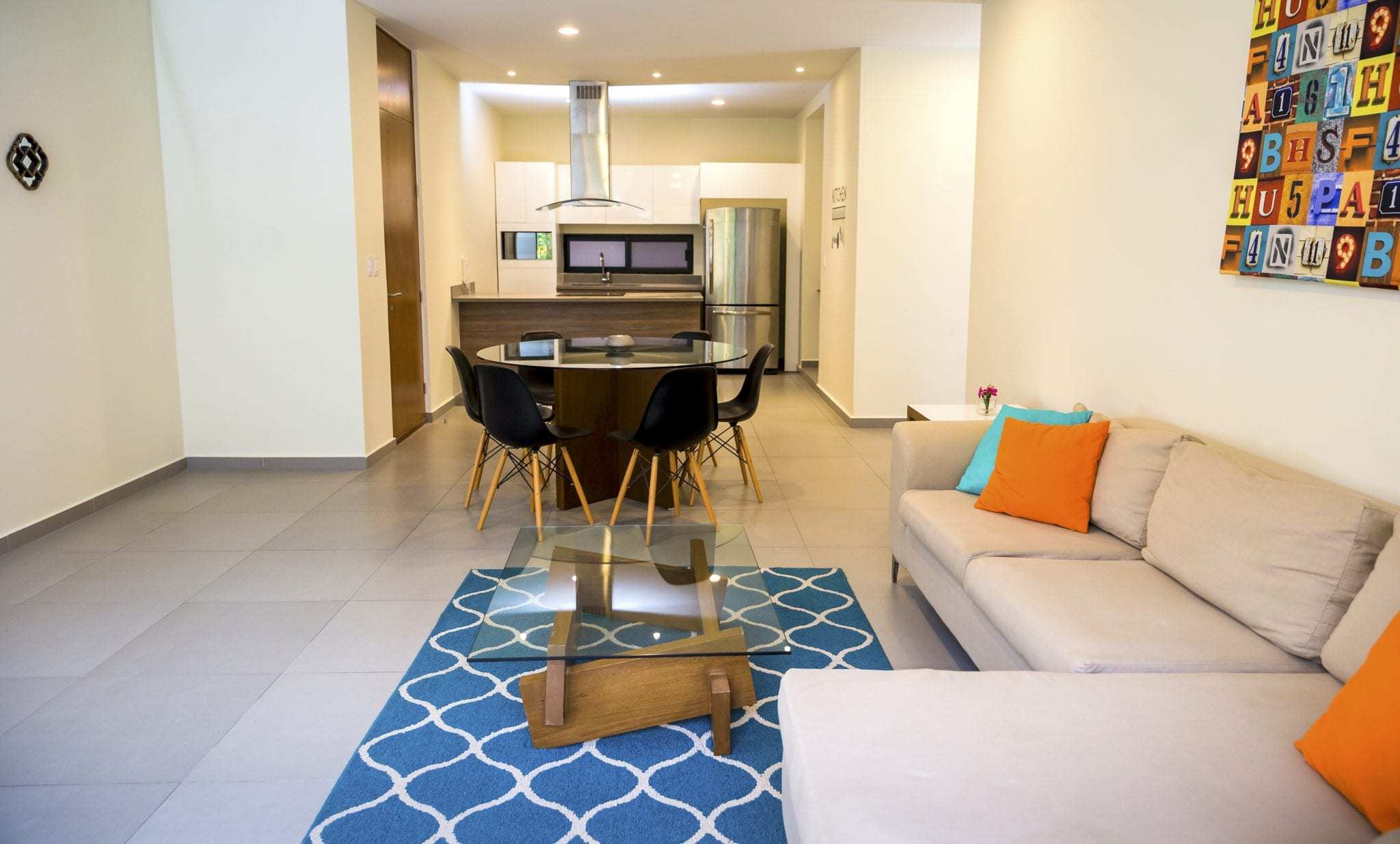 2 BR Lunada Condo — L-207 - Interior - Dining + Living