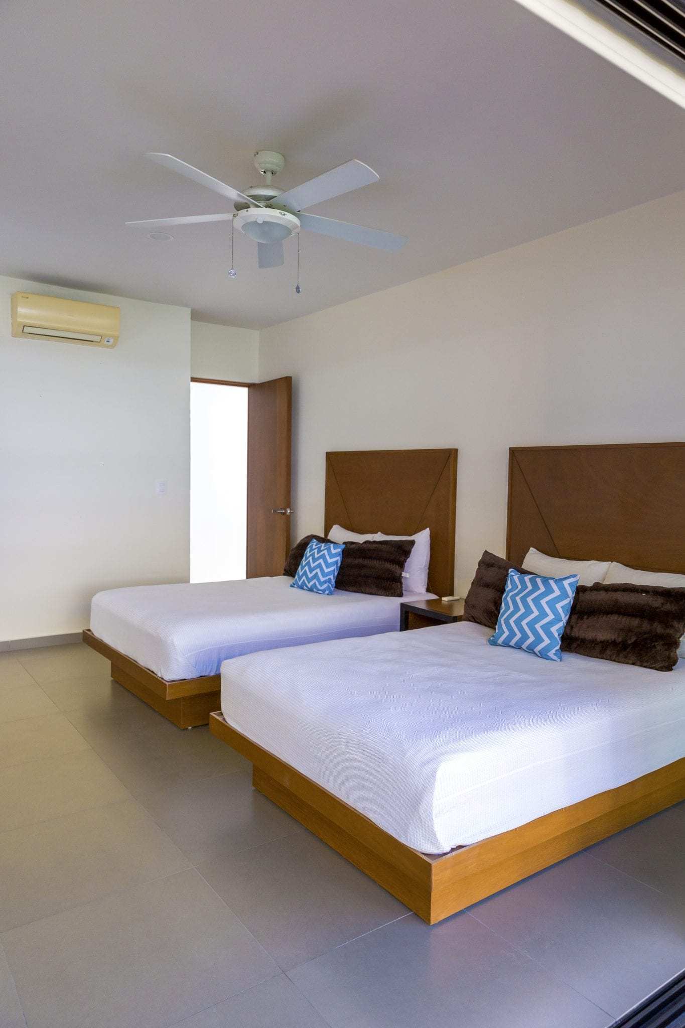 2 BR Lunada Condo — L-304 - Interior - Bedroom 2 - 2 Double Beds + Balcony