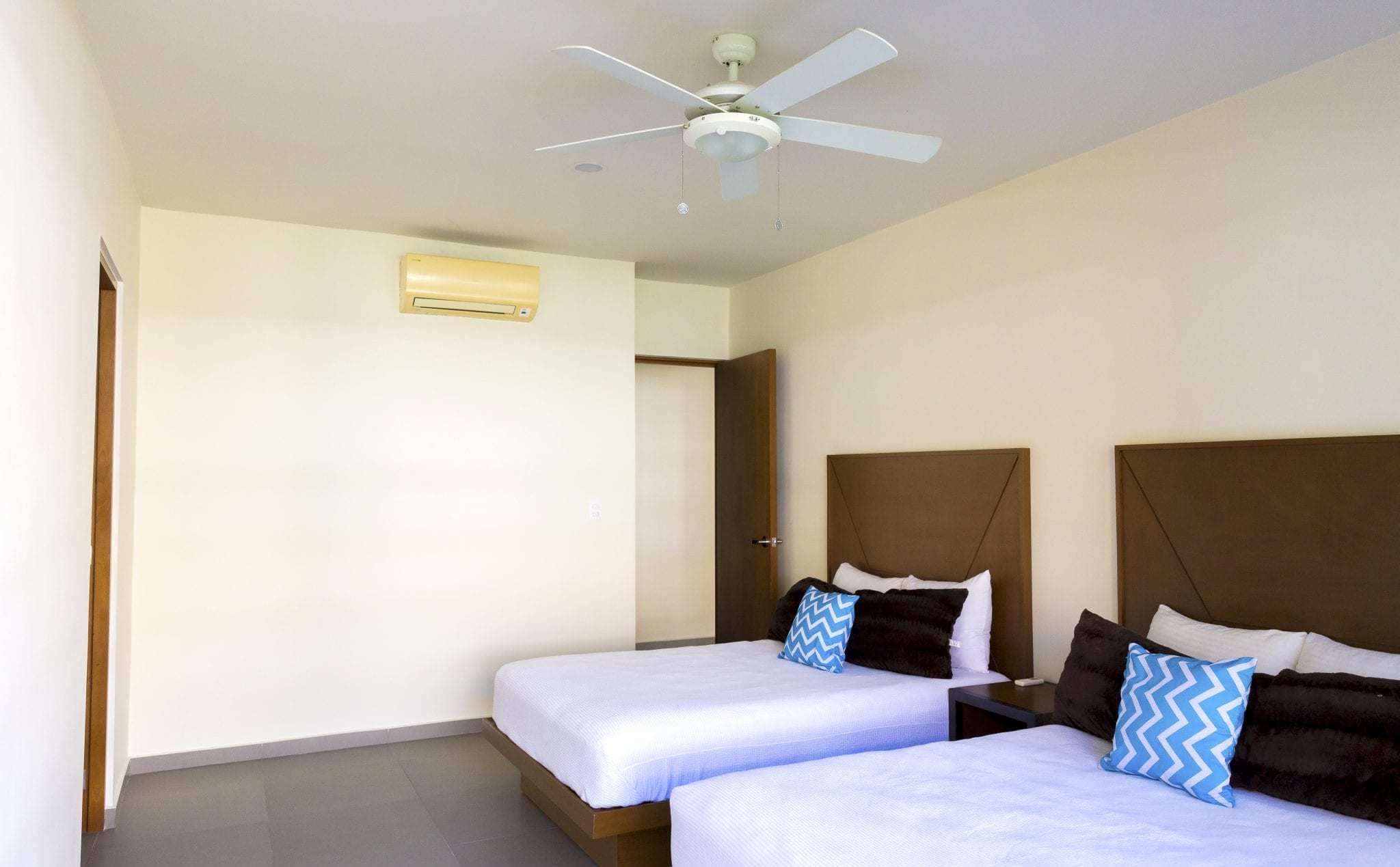 2 BR Lunada Condo — L-304 - Interior - Bedroom 2 - 2 Double Beds + Balcony