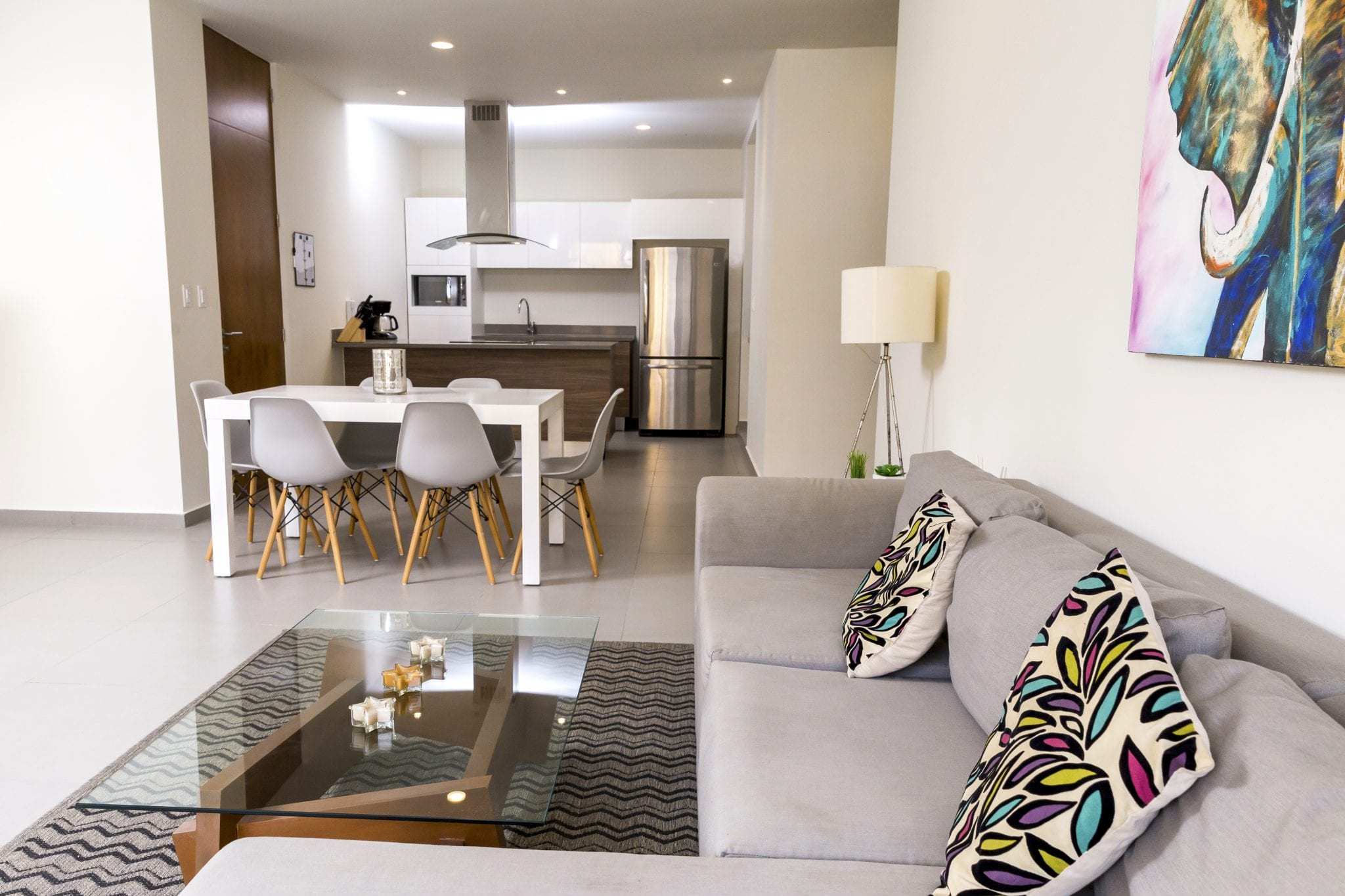 2 BR Lunada Condo — L-309 - Interior - Living + Dining