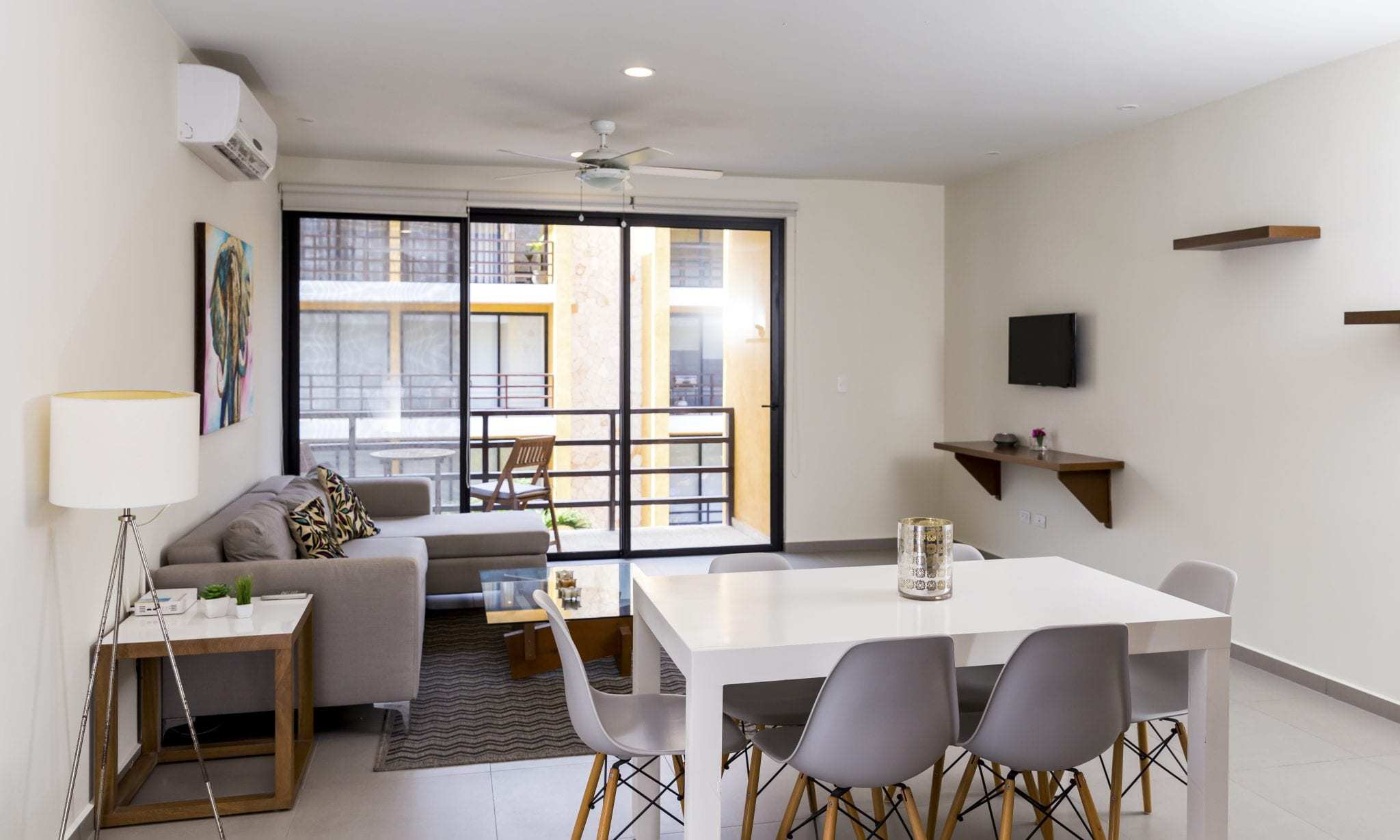 2 BR Lunada Condo — L-309 - Interior - Living + Dining