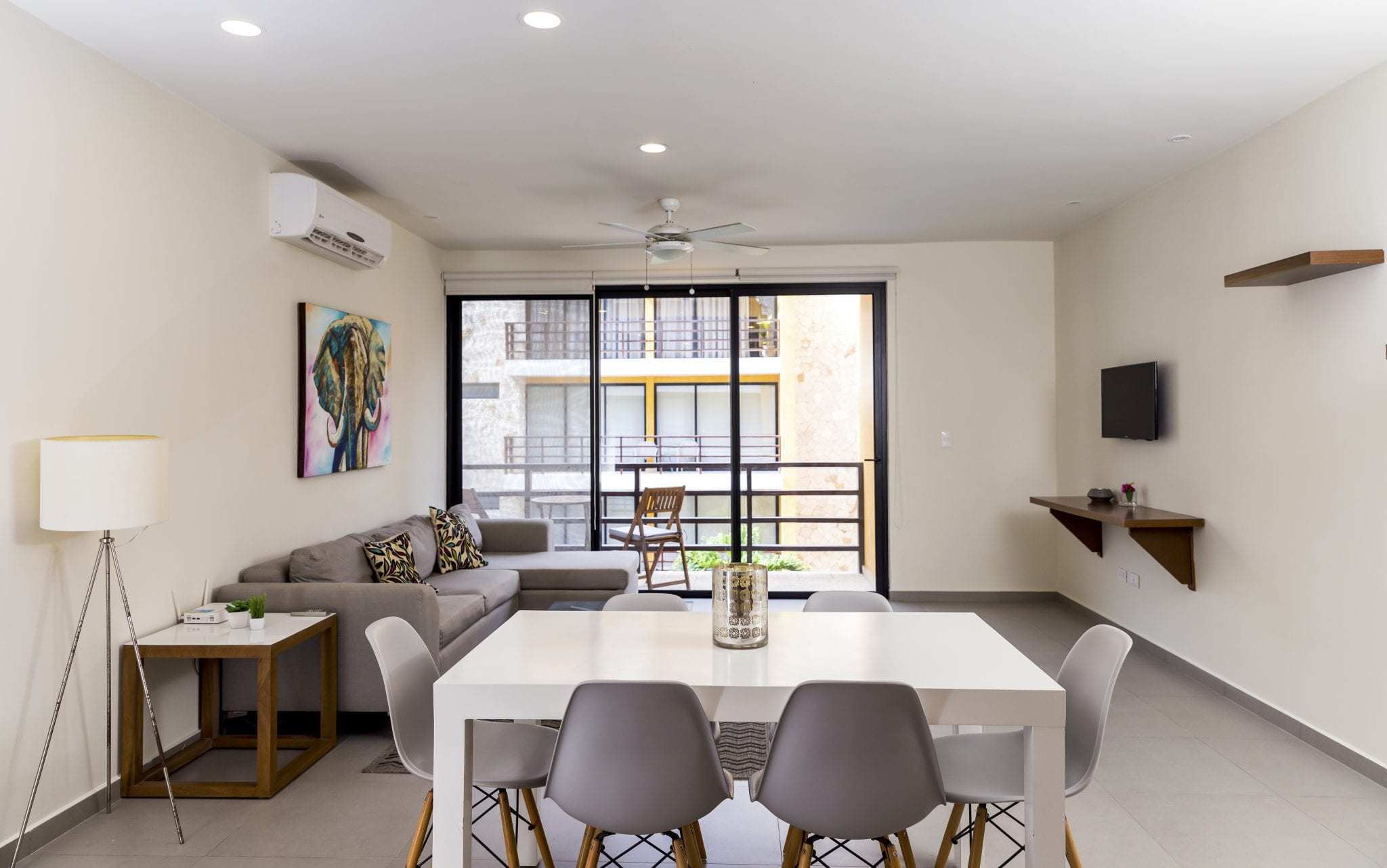 2 BR Lunada Condo — L-309 - Interior - Living + Dining