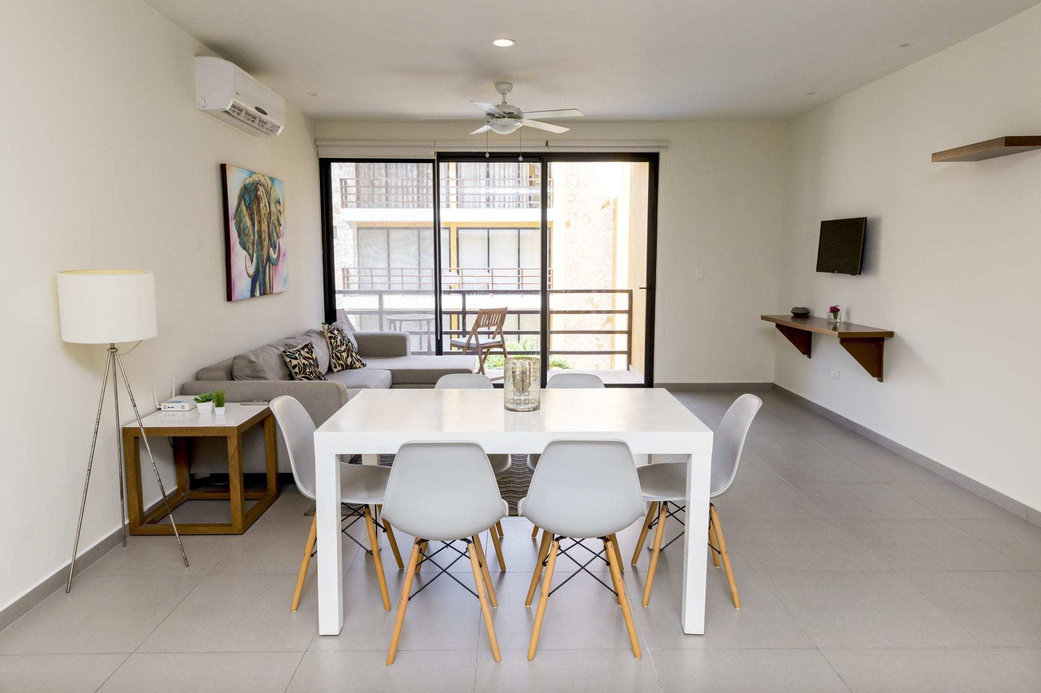 2 BR Lunada Condo — L-309 - Interior - Living + Dining